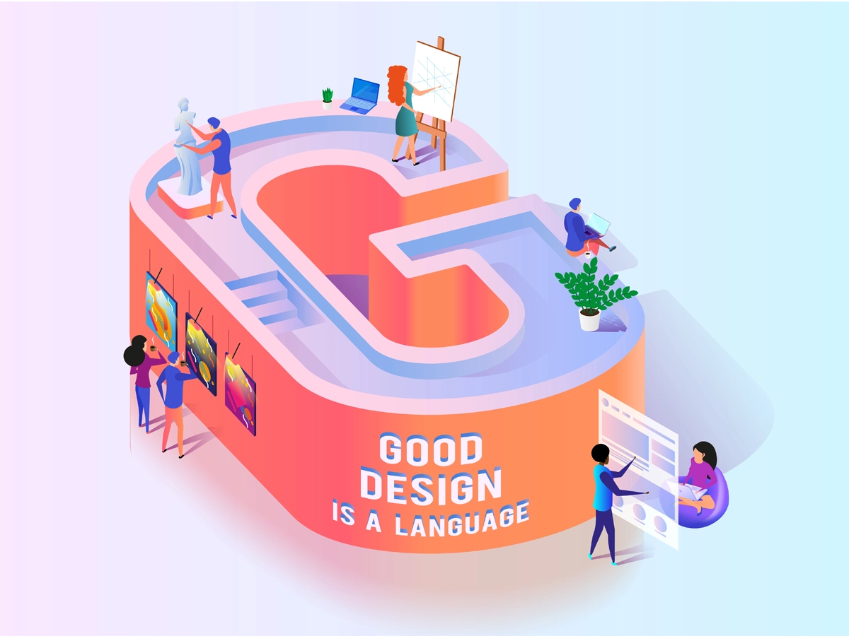 Website Design Services in India illustration