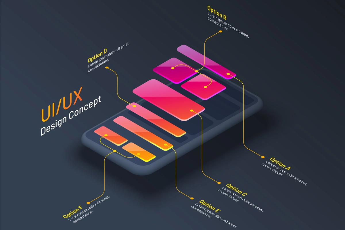 UI/UX Design Services in India illustration