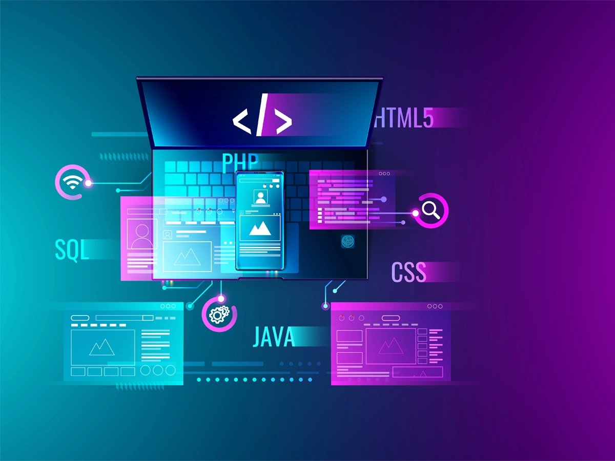 Website Development Services in India illustration